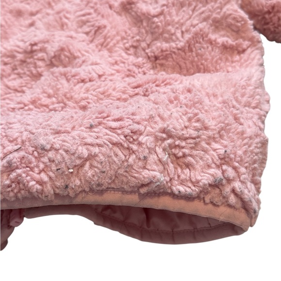 The North Face Toddler Girl Reversible Shasta Full-Zip Hooded Jacket in Pink 2T - Picture 12 of 12